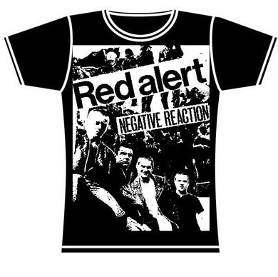 RED ALERT NEGATIVE GIRLS TSHIRT