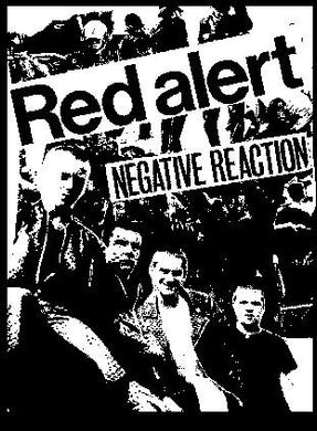 RED ALERT NEGATIVE back patch