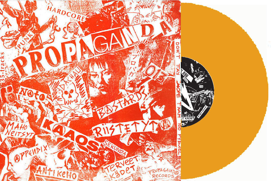 Comp - Russia Bombs Finland  NEW LP (orange vinyl)