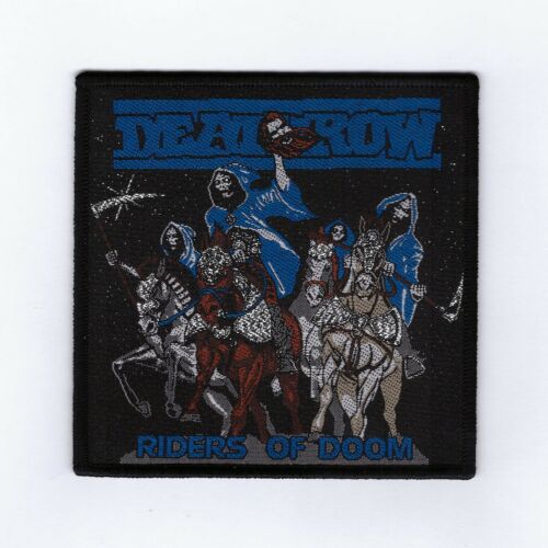 DEATHROW Riders of Doom EMBROIDERED PATCH – pukenvomitrecords.com