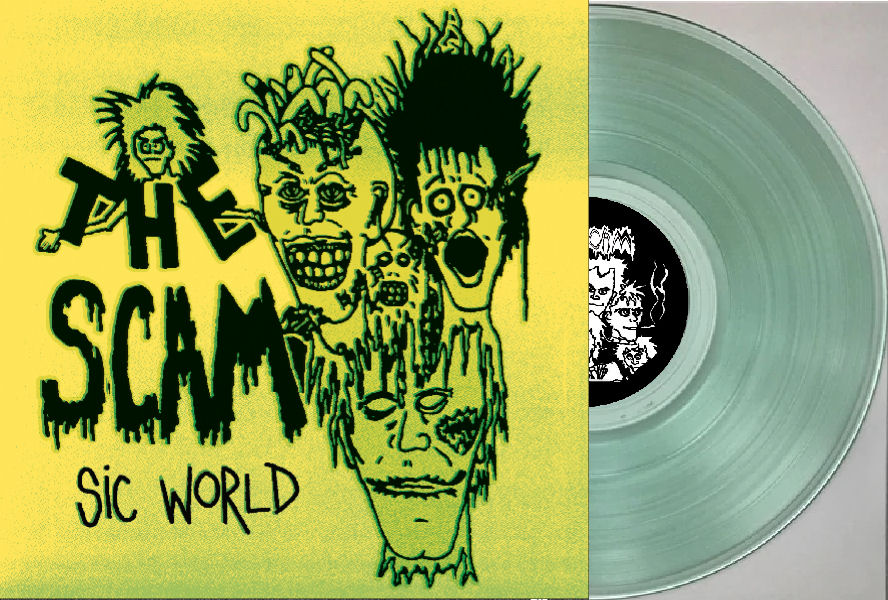 Scam - Sic World NEW LP (coke bottle clear vinyl)