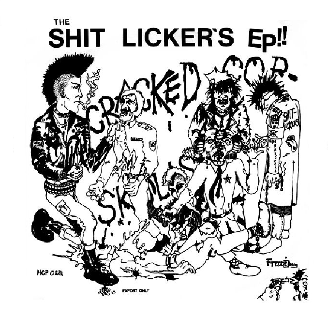 SHITLICKERS back patch