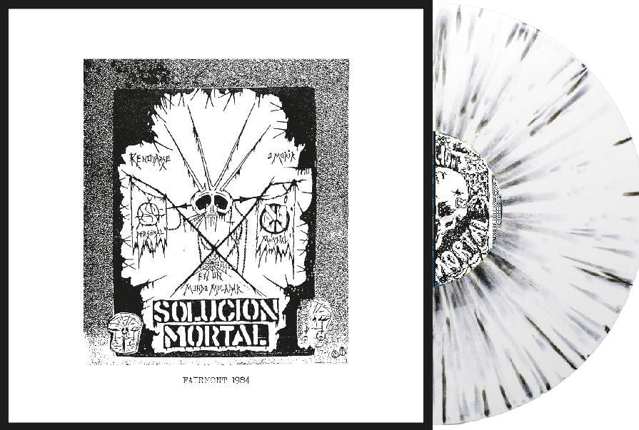 Solucion Mortal - Live At Fairmont 1984  NEW LP (indie exclusive white splatter vinyl)