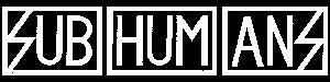 SUBHUMANS LOGO sticker