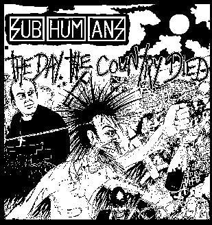 SUBHUMANS DAY back patch