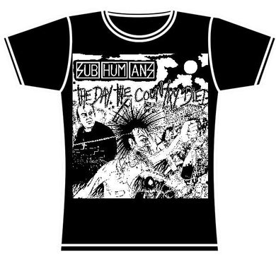 SUBHUMANS DAY GIRLS TSHIRT