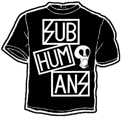 SUBHUMANS LOGO shirt