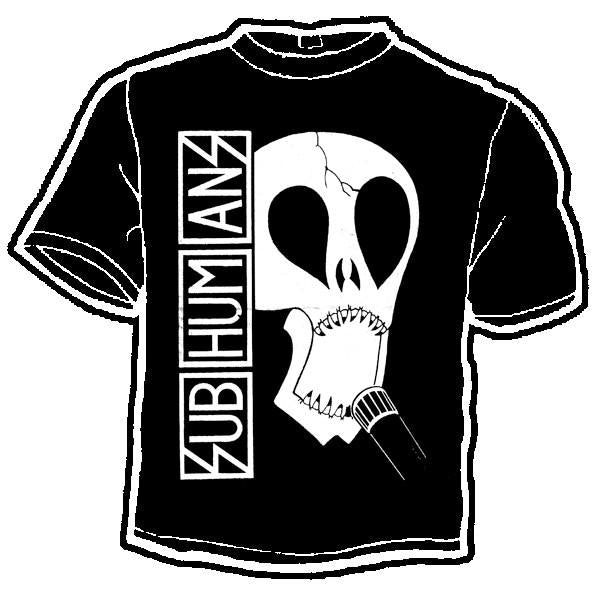 SUBHUMANS SKULL shirt