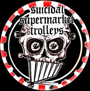 SUICIDAL SUPER MARKET TROLLEYS button