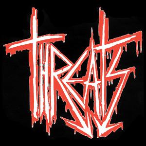 THREATS LOGO sticker