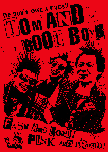 TOM AND BOOT BOYS back patch
