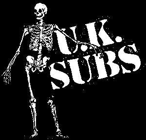 UK SUBS SKULL patch