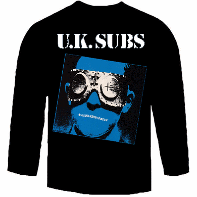 UK SUBS BLUE long sleeve