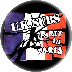 UK SUBS PARIS button