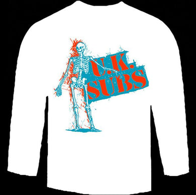 UK SUBS SKULL long sleeve