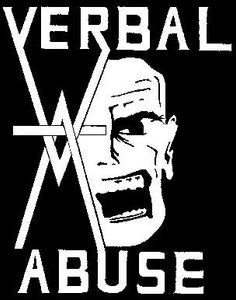 VERBAL ABUSE back patch
