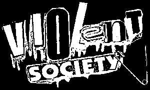 VIOLENT SOCIETY LOGO sticker