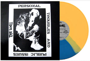 Wall ‎- Personal Troubles And Public Issues NEW LP (yellow/blue vinyl)