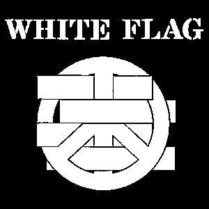 WHITE FLAG LOGO sticker
