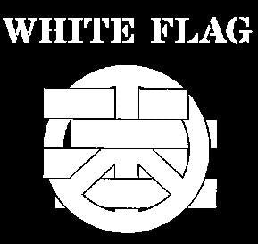 WHITE FLAG LOGO back patch