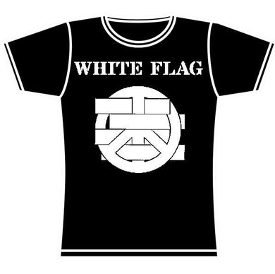 WHITE FLAG LOGO GIRLS TSHIRT