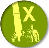 X - ADULT 1.5"button